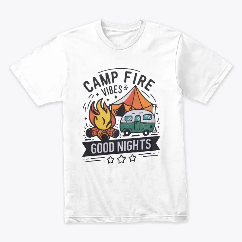 Campfire Outdoor And Camping Lovers